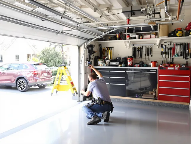 Local garage door repair service by Duxbury Garage Door Repair in Duxbury