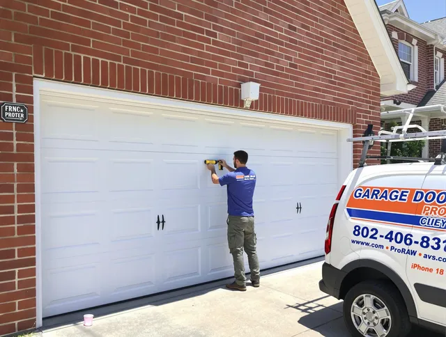 Local garage door repair service by Duxbury Garage Door Repair in Duxbury