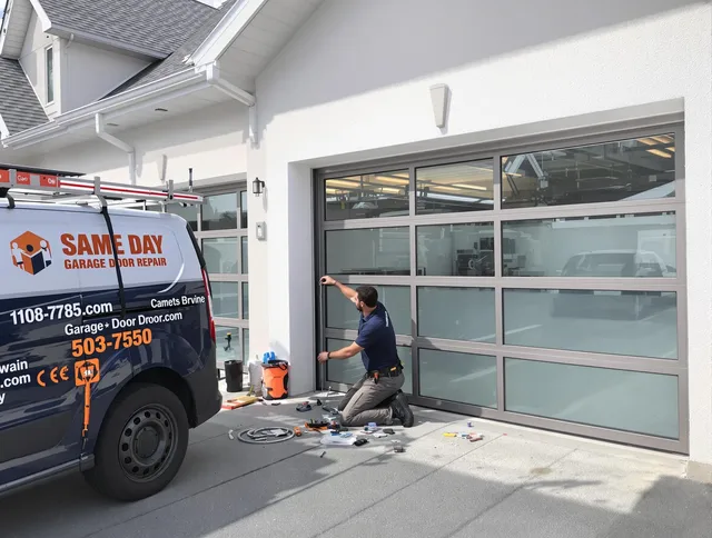 Same-day garage door repair service by Duxbury Garage Door Repair in Duxbury